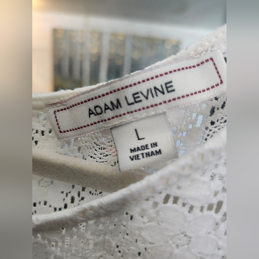 Adam Levine Collection Ivory Lace Dress - Picture 2 of 10